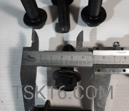 Болт М14*1,5 (L=35mm) шкива-демпфера коленвала 3906733 - QSC (Ориг)