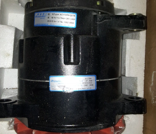 Генератор 28V 140-150А (Автобус){Krauf} 4934604 (5253001, 3282516),(DRA0126) - ISB,ISL,ISC